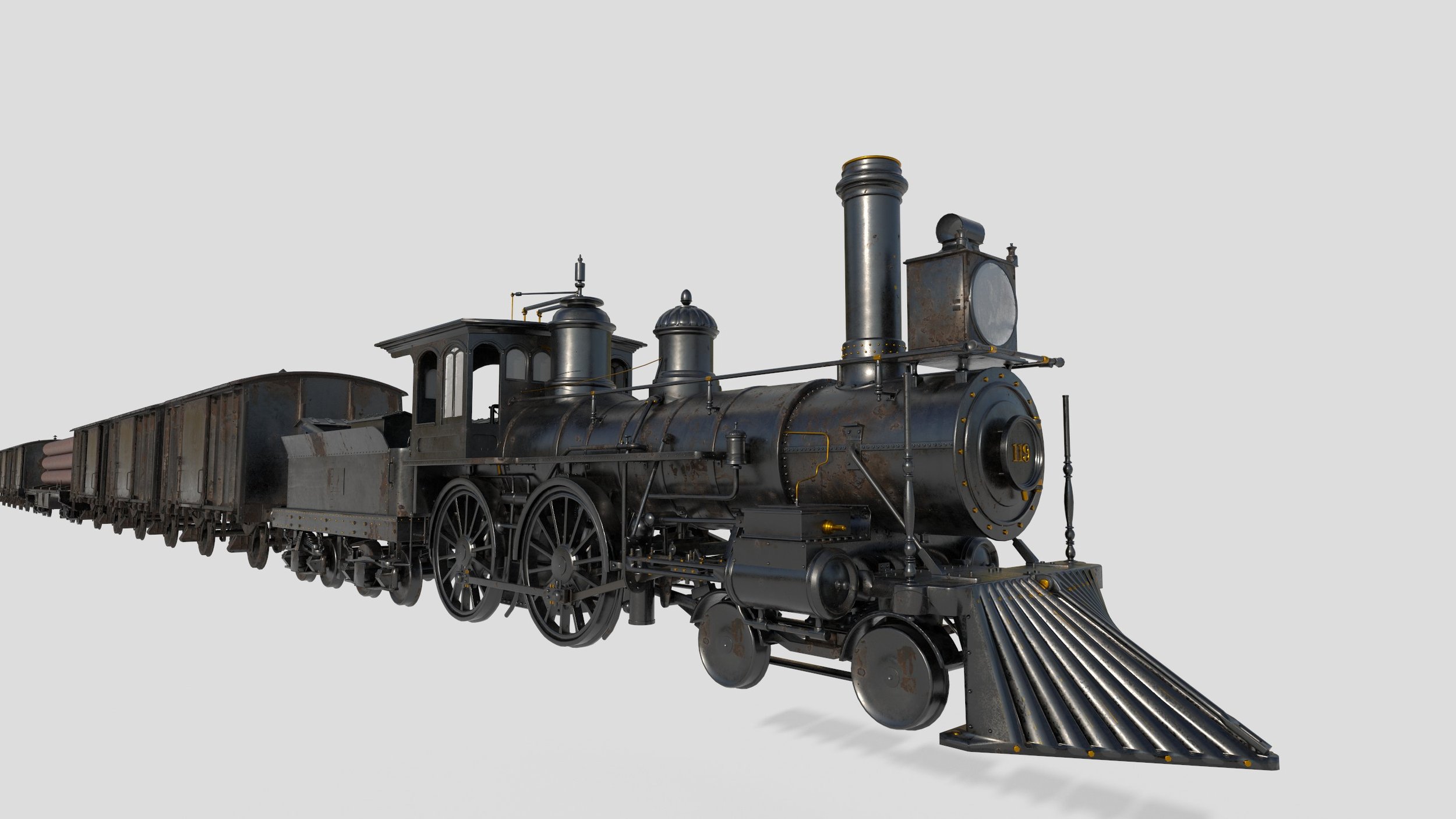 Rusted Train (Texturing)