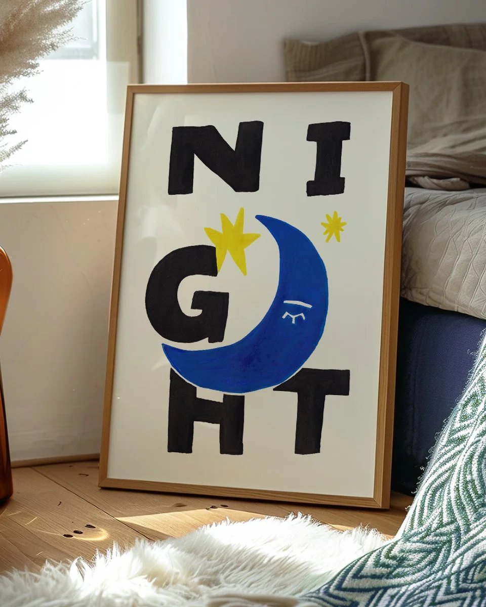 TeganPriceStudio_IllustratedPoster_NighttimeMoonAndStarsPrint_07.jpg