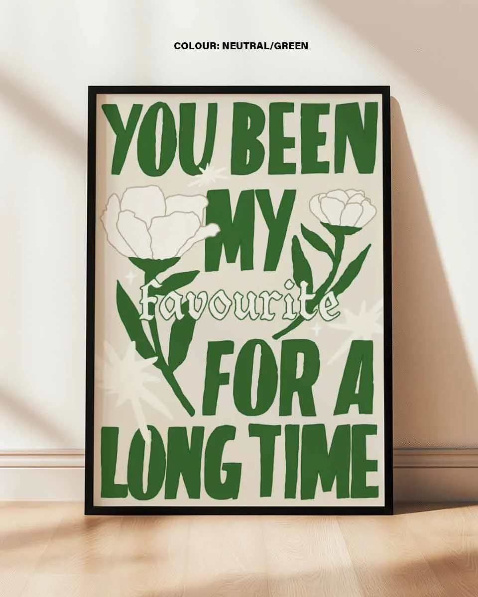 Fontaines DC - Favourite Lyric Poster