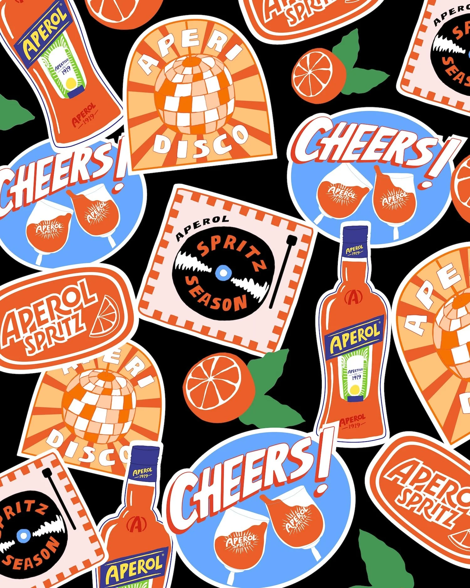 Aperol Summer Patches