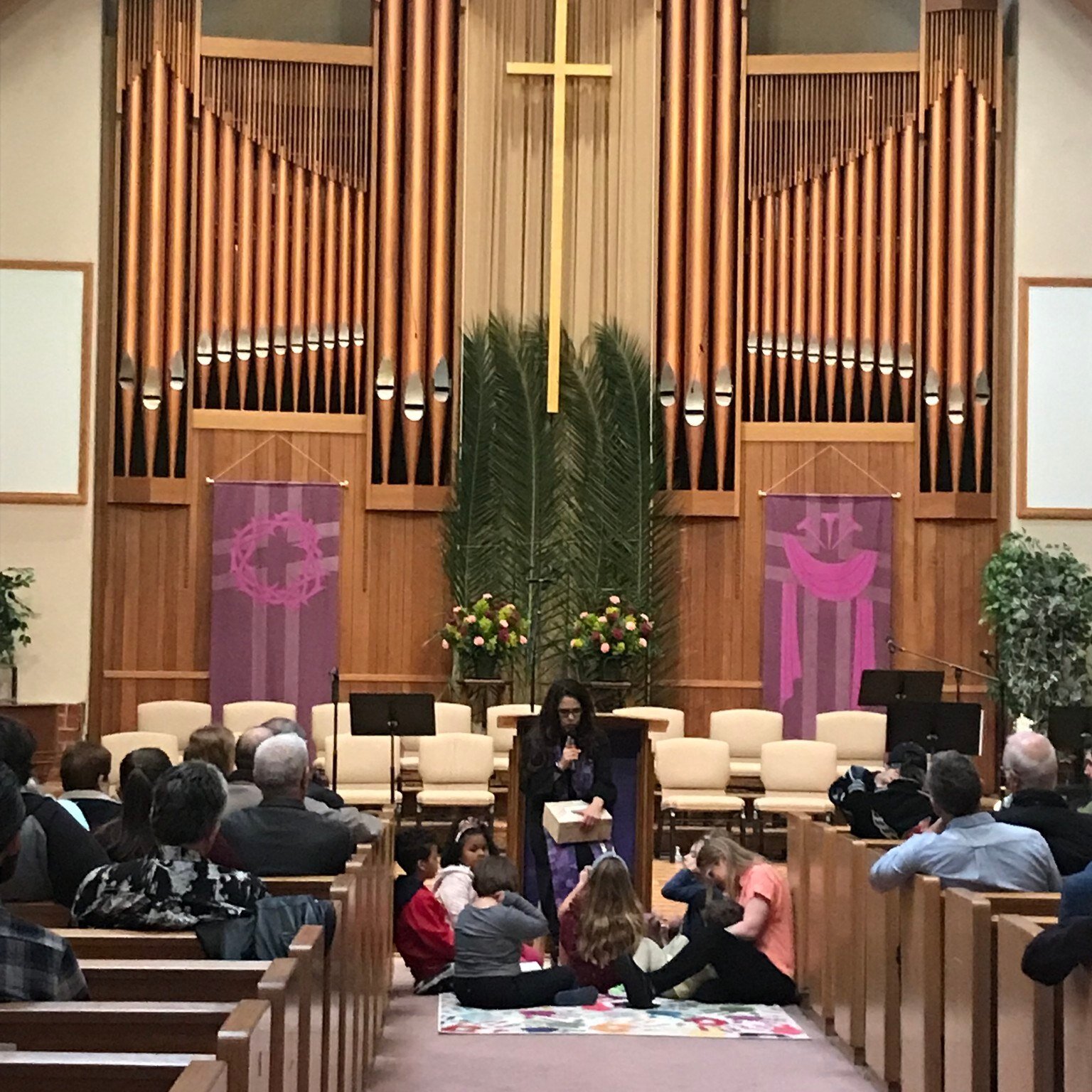 We hope you were able to join us (whether in person or online) for one or all of our Holy Week services. We are grateful for those of you who shared your time and gifts to help facilitate those spaces for us! These photos are from Palm Sunday through