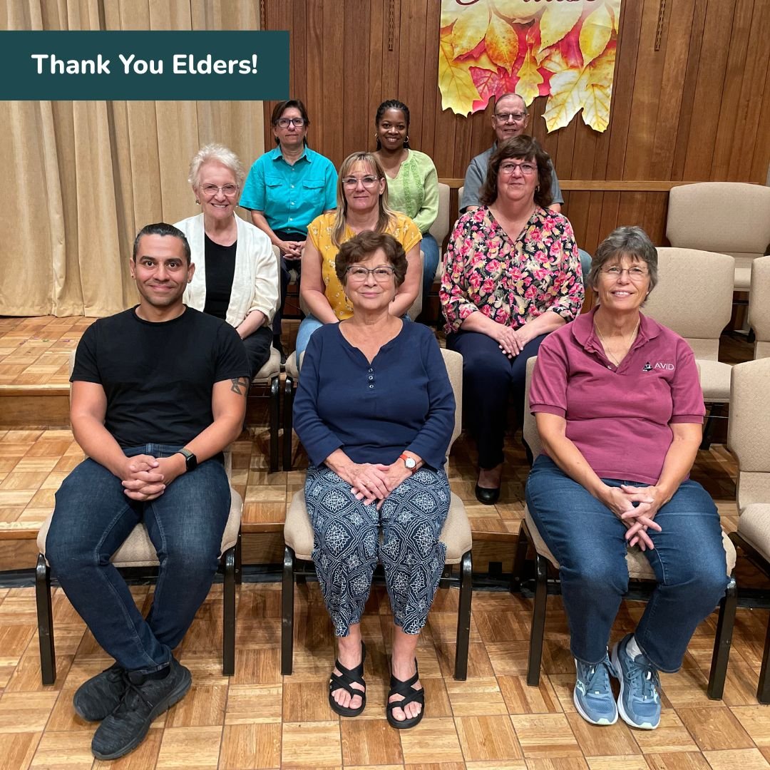 We say thank you to our current group of elders and deacons who have served so faithfully this past season! And, we are grateful for our new elders and deacons who will be ordained and installed this Sunday. Join us this Sunday at 9:30am for their in