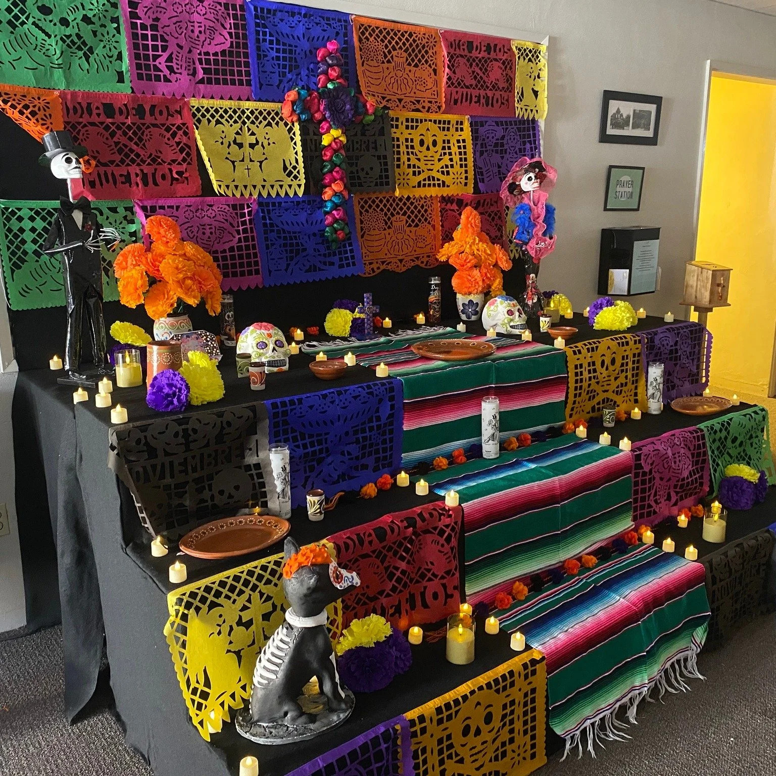 As Dia de Los Muertos and All Saints&rsquo; Day are coming up, we enter a Season of Remembrance. You are invited to bring 5x7 pictures (or smaller) of relatives, pets, or loved ones and place them on the altar in the narthex. The altar will be up thr