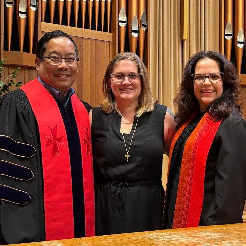 Yesterday we celebrated Megan Benjamin as she was ordained as a Reverend! Thirteen years in the making. We are so grateful for her and can&rsquo;t wait for this next season of ministry.