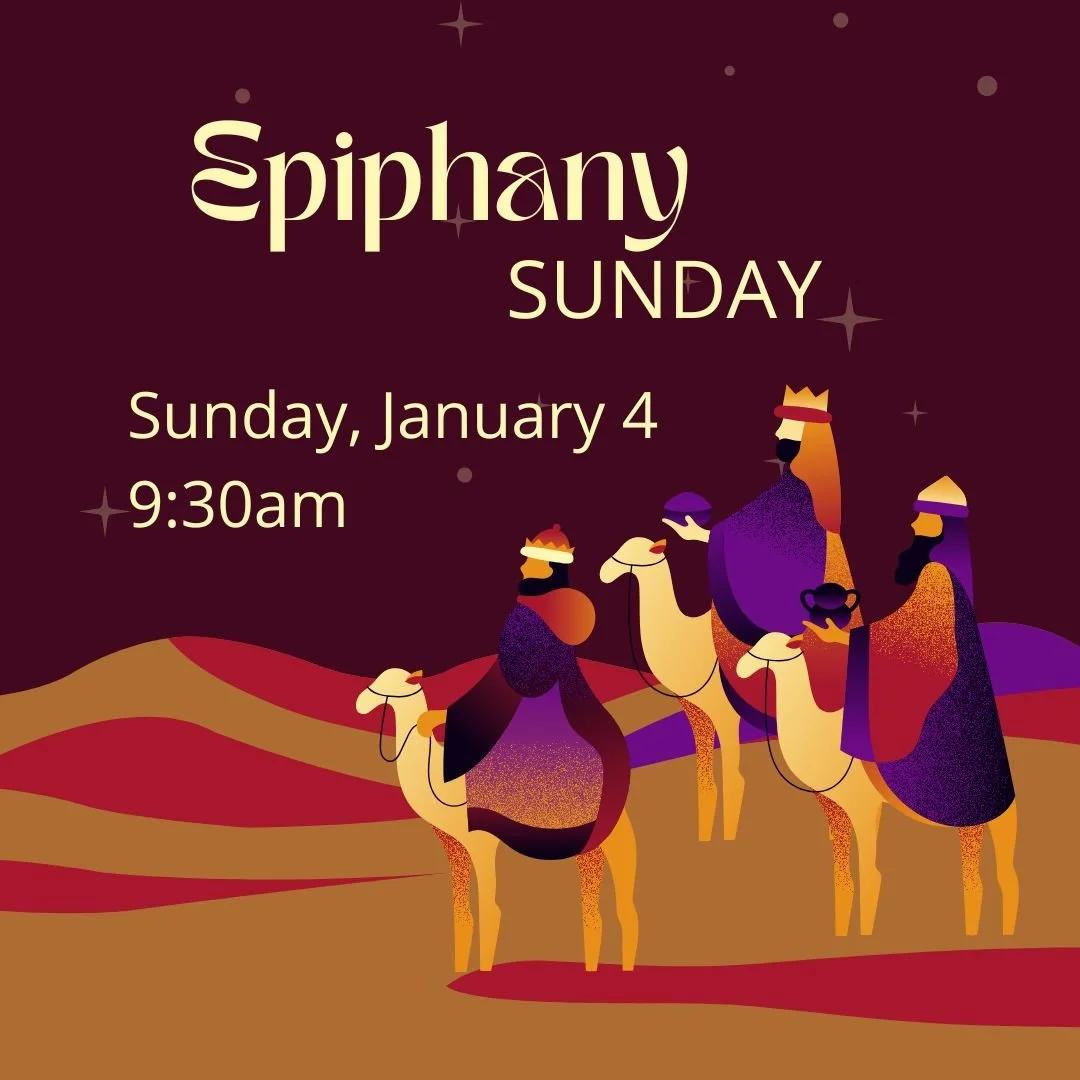 Join us for the first worship gathering of 2026 &mdash; Epiphany Sunday &mdash; to celebrate the light of Christ revealed to the world. Stay after worship for Mexican sweet bread, Mexican mocha, and coffee. Hope to see you this Sunday at 9:30am in pe