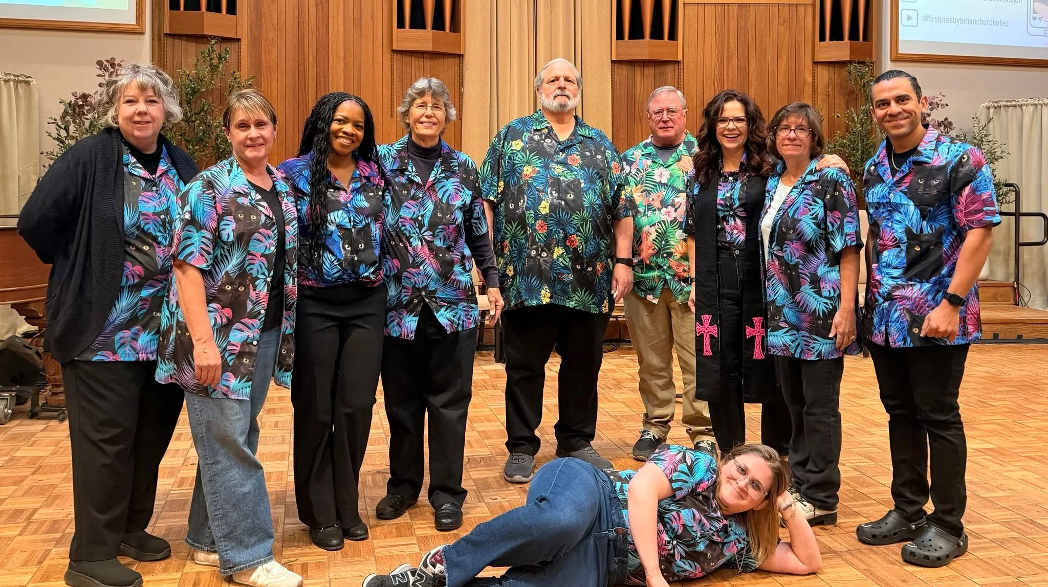 In case you missed it, we said thank you and goodbye to Megan Benjamin on Sunday, January 25. For the past three years, Megan has faithfully served as our Director of Worship Arts. With a full-time role as a chaplain and a young family at home, Megan