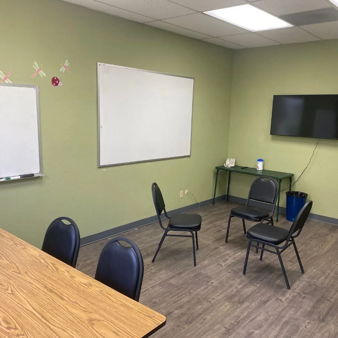 The former Nursery Room has been newly transformed into Meeting Room #2 in Westminster Hall! The refreshed space now features whiteboards and a TV for presentations, making it a welcoming and versatile place for meetings, classes, and group gathering