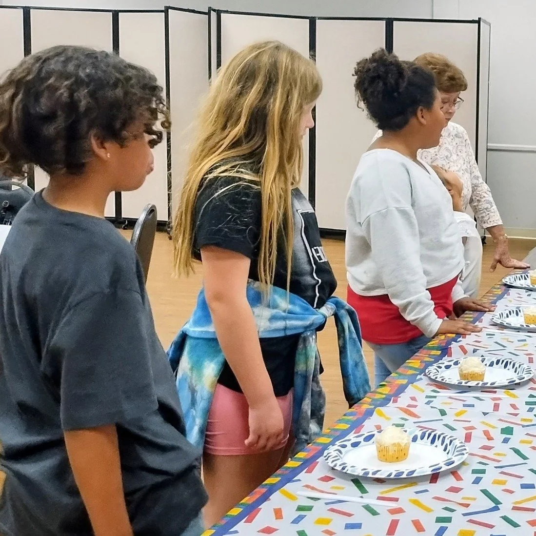 Kidz Klub jumped right back in after Spring Break with a season full of fun, creativity, and celebration! The children learned about caring for the Earth, created their own books, decorated special cupcakes for Mother&rsquo;s Day, enjoyed outdoor gam