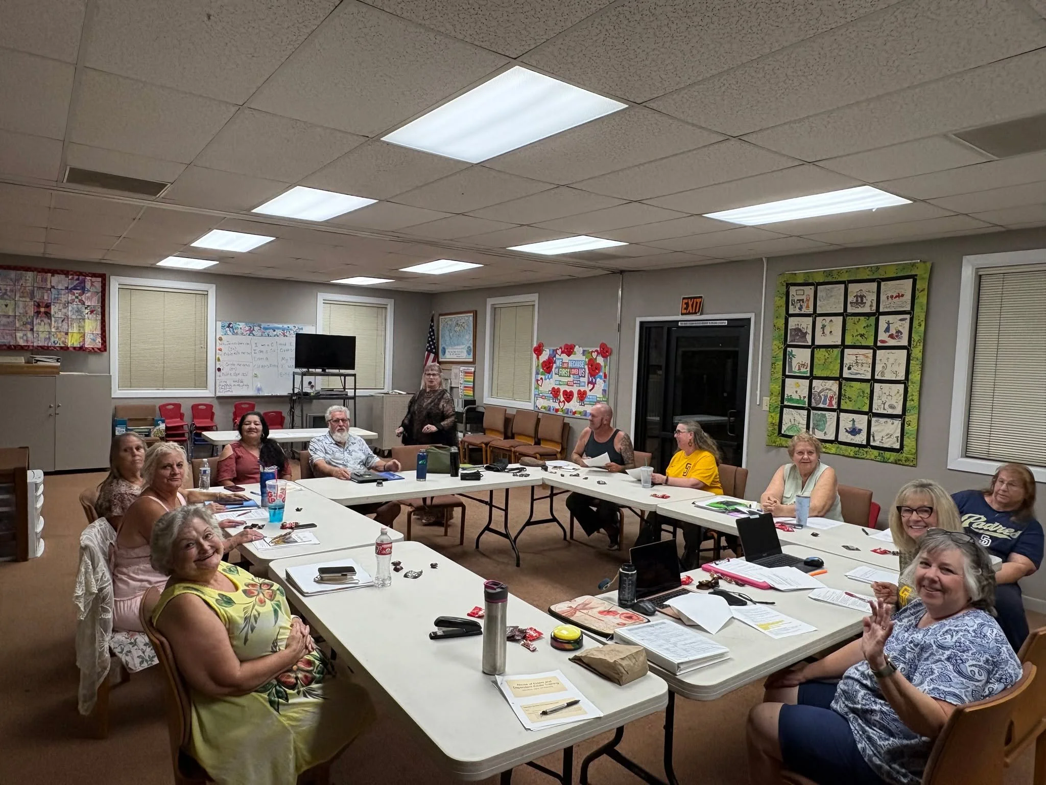Celebrating Our Deacons! We are so grateful for our deacons and their faithful hearts for serving others! In this photo, our deacons are gathered for their monthly meeting as they continue sharing the love of Christ through ministries of compassion, 