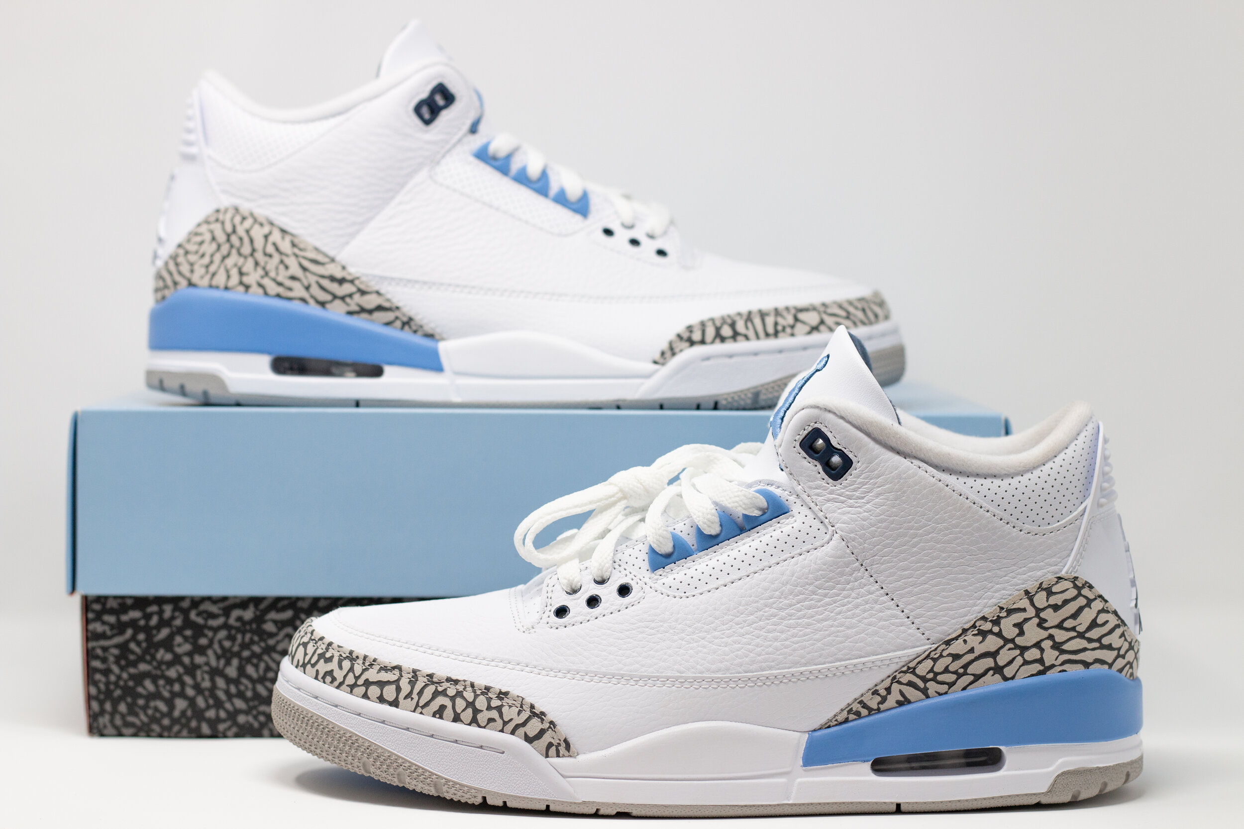 retro jordan 3 unc