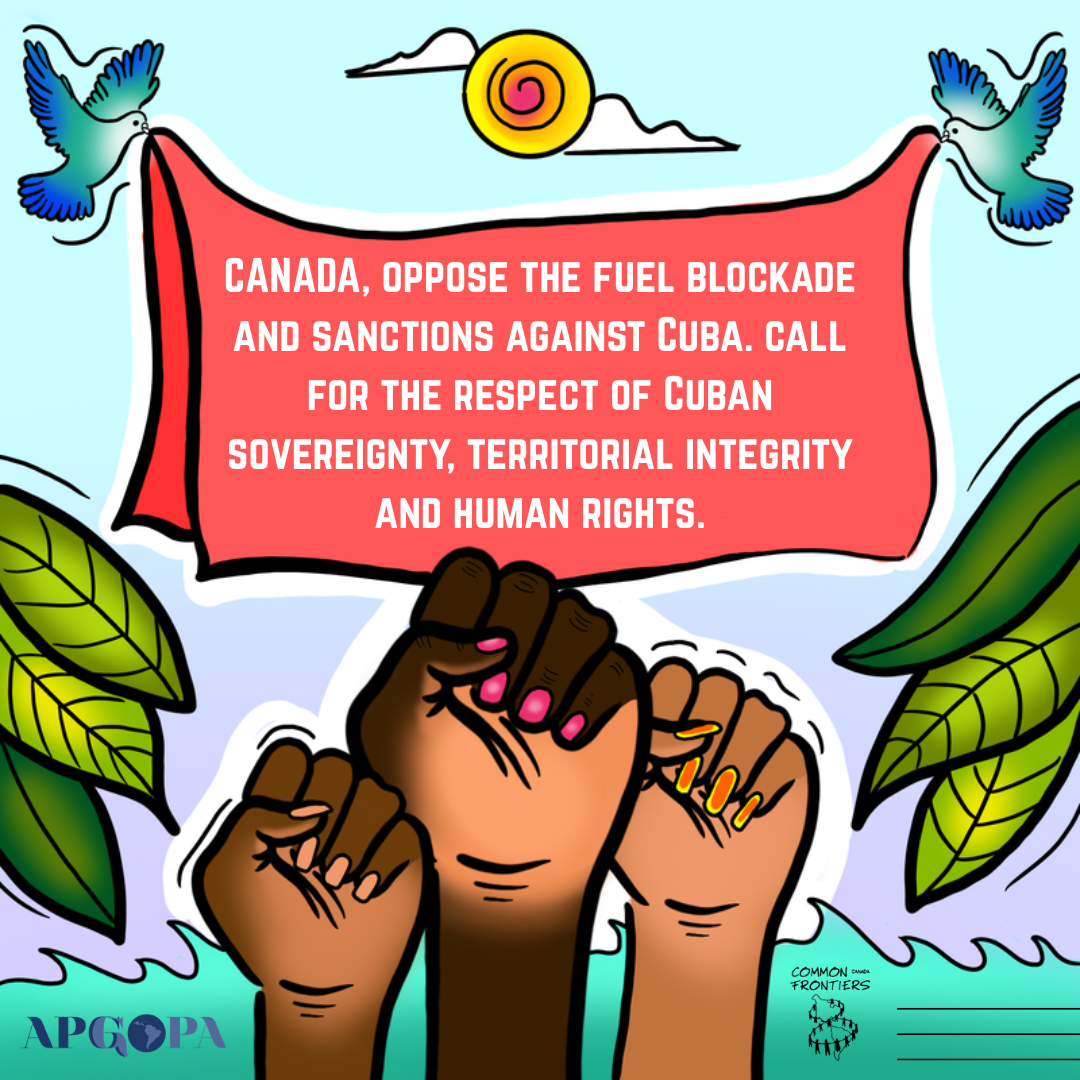 APG and Common Frontiers denounce Canada’s abstention on urgent UN vote on Cuba