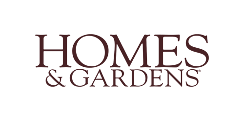 Homes & Gardens logo, feature on 2025 spring/summer design trends and 2024 home trend predictions