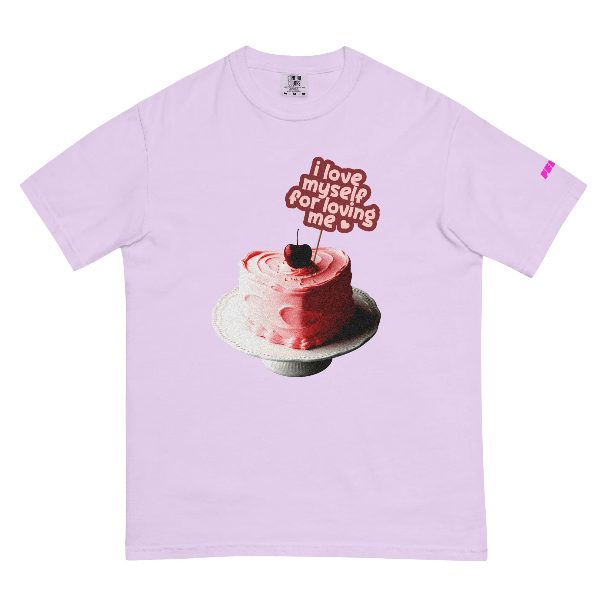 "I Love Myself For Loving Me" Cake Heavyweight T-Shirt