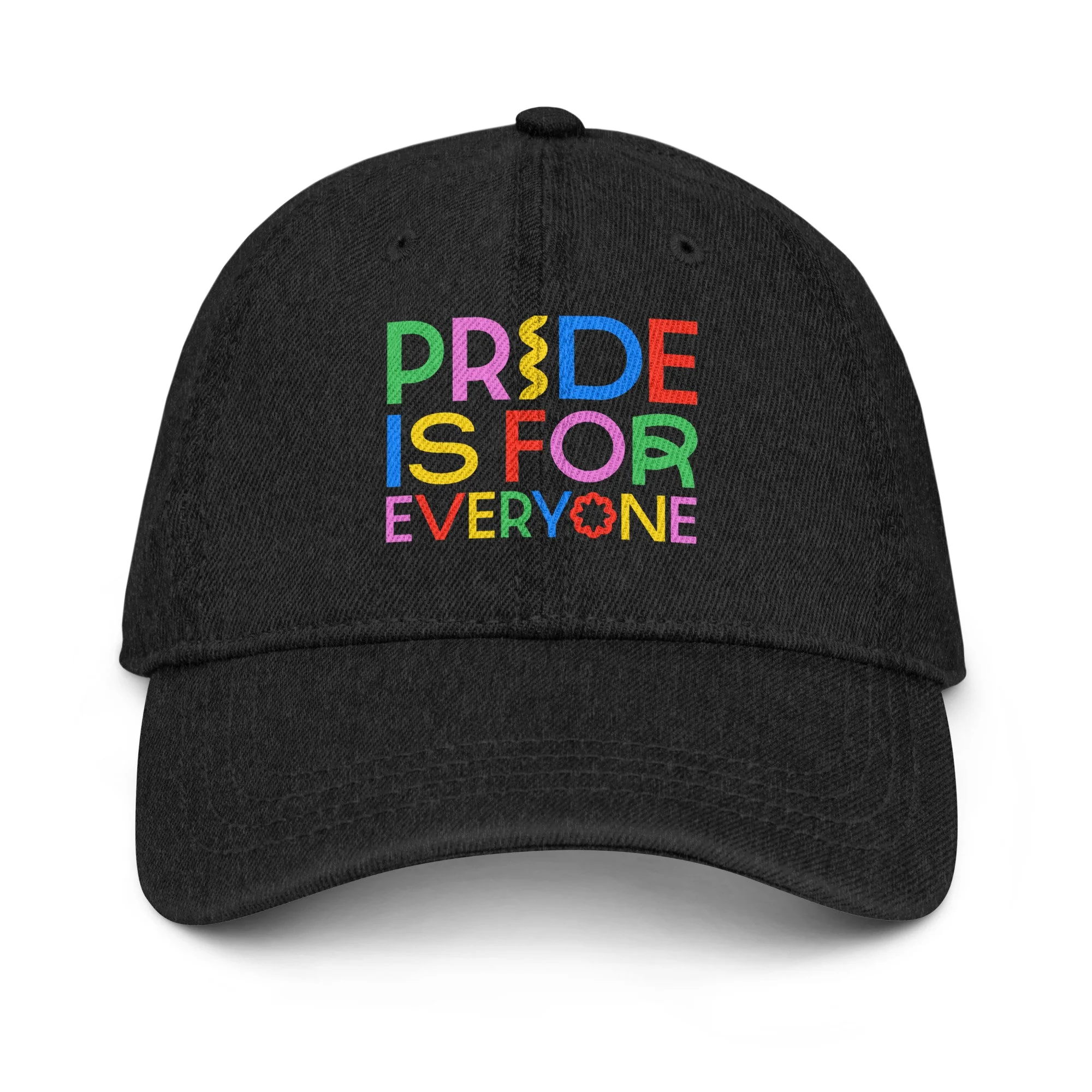 Pride is for Everyone Denim Hat