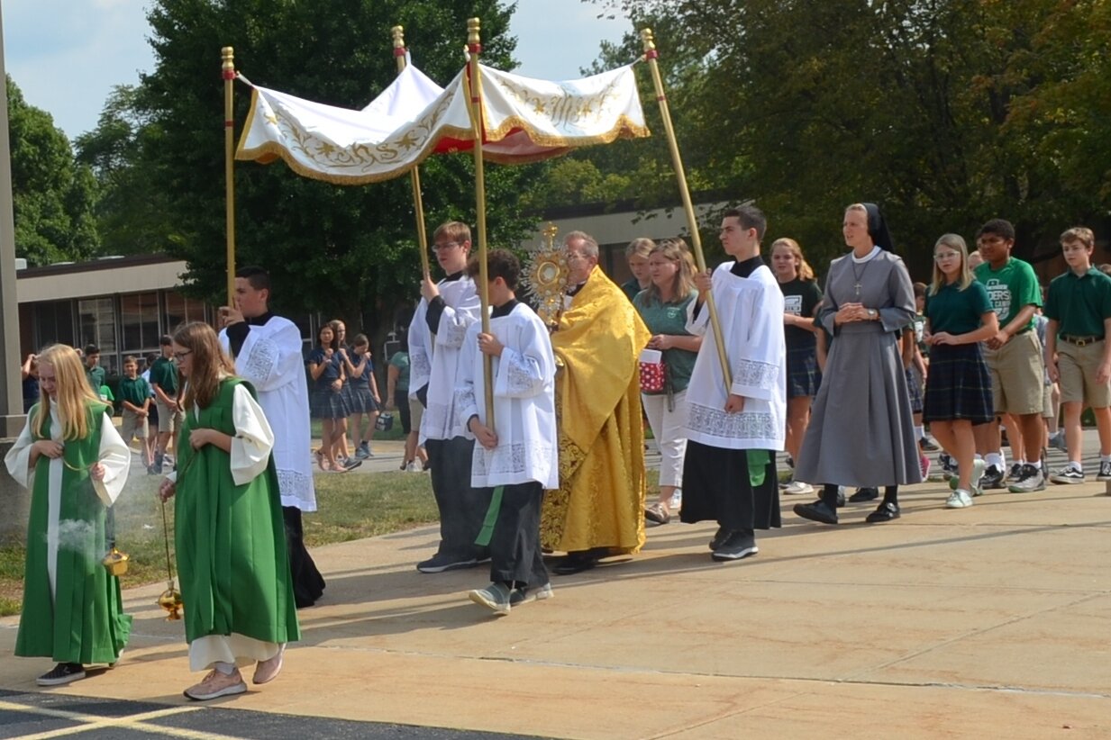 St. Matthew Eucharstic Procession.JPG