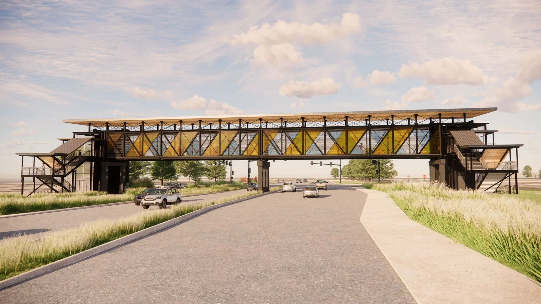 Pedestrian Bridge Transformation