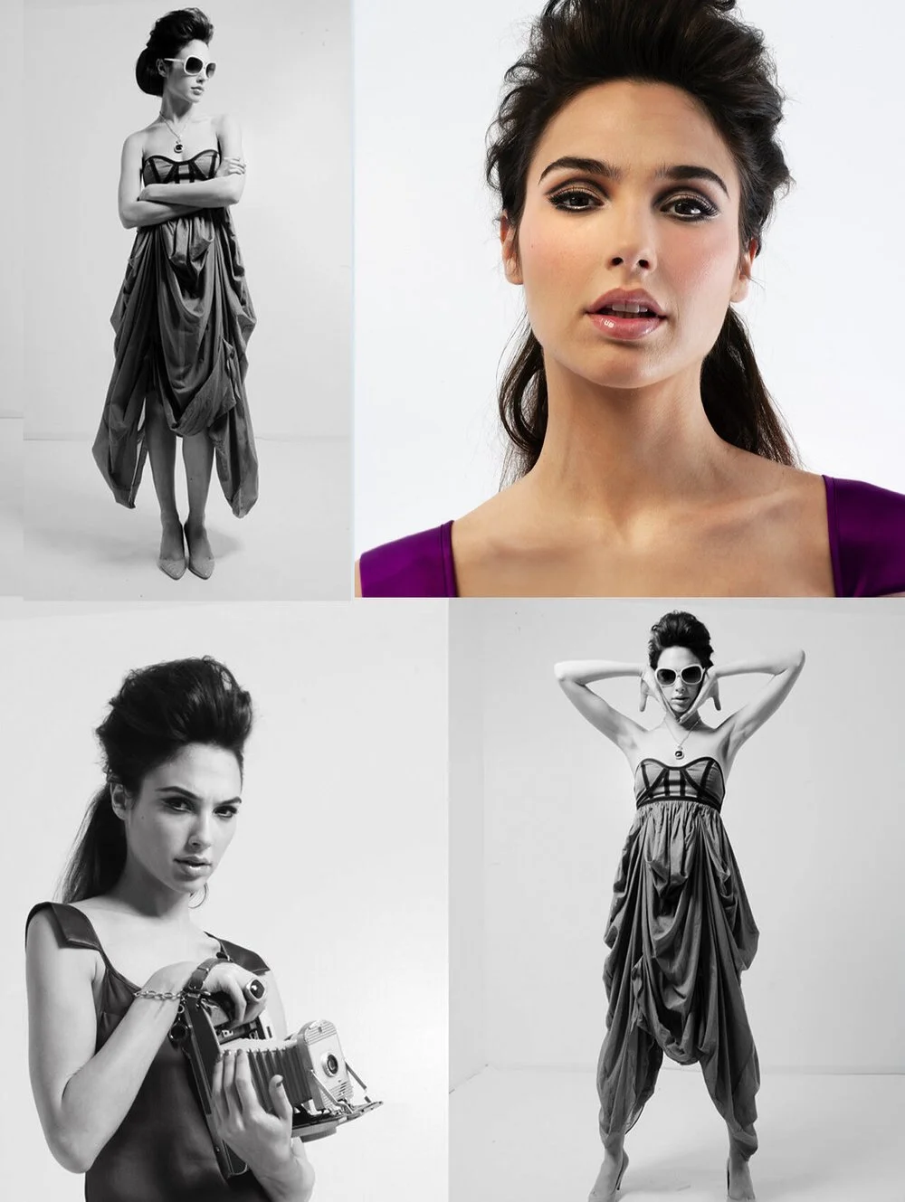 I had the incredible opportunity to photograph Gal Gadot for Lucire Magazine. Her genuine nature was truly inspiring. These photos were the silo shots taken to be used in an editorial composite. I shot these in my home studio in Los Angeles. All ima