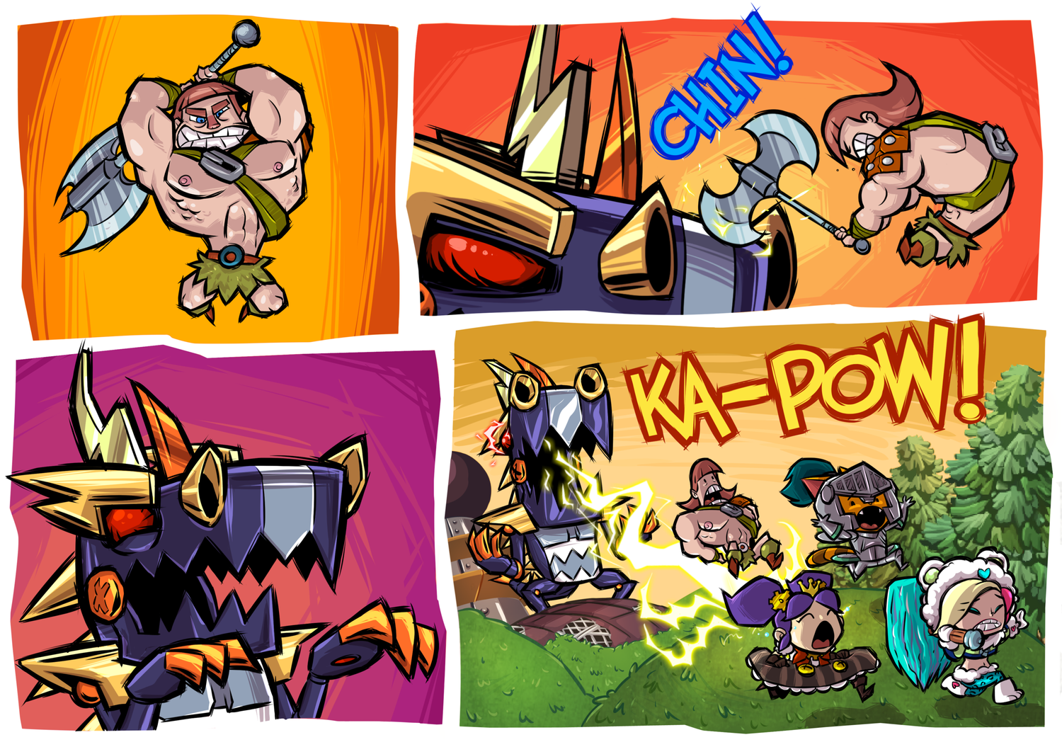 Art direction and artwork by Lando Ohmke. Property of DeNA.