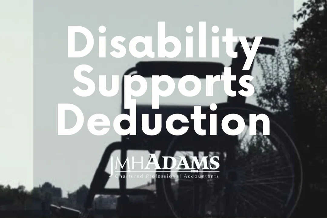 Disability Supports Deduction
