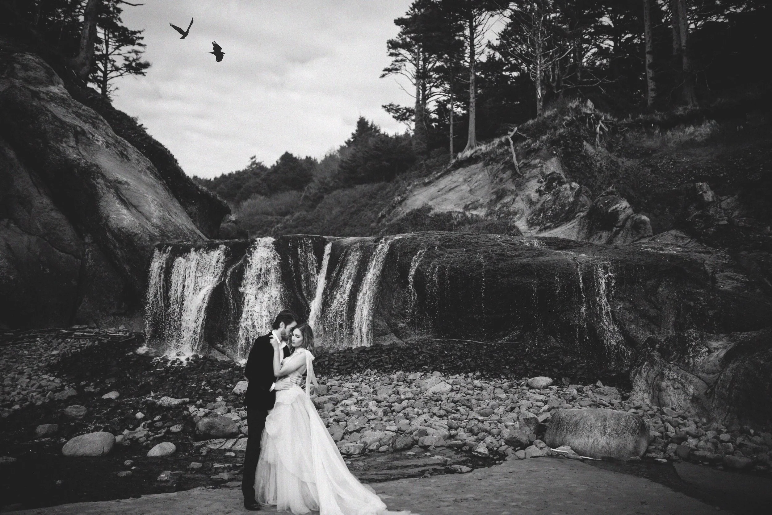 Portland Oregon Beach Elopement