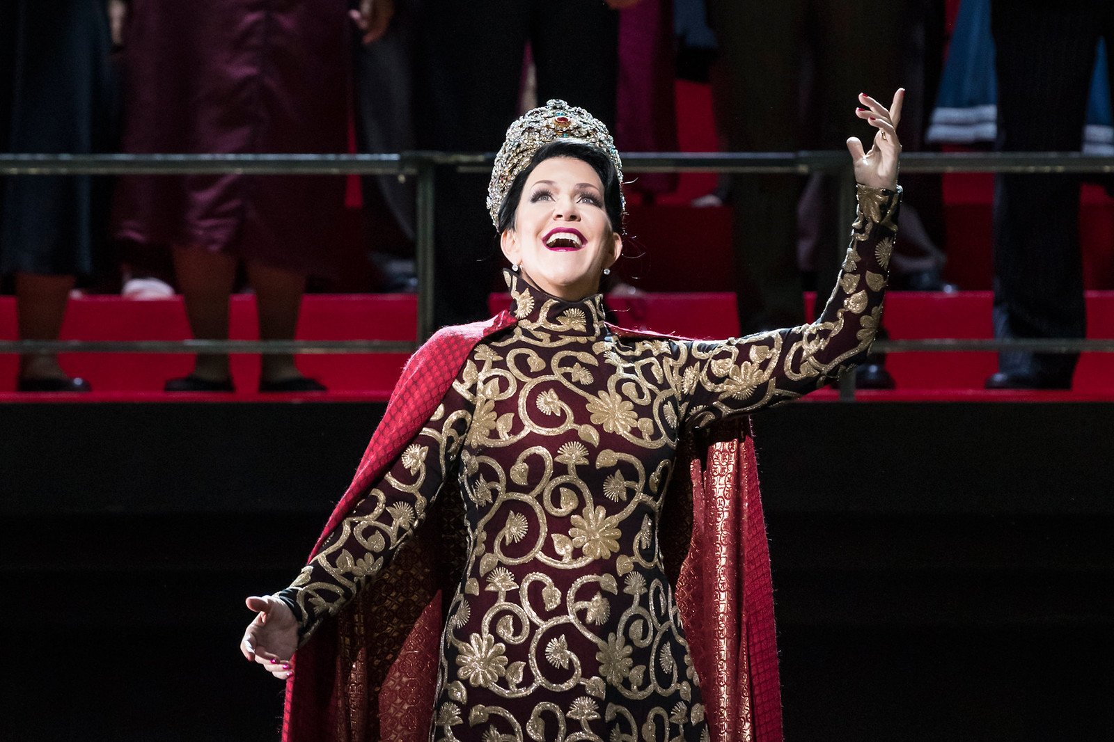 Joyce DiDonato in David Alden's Royal Opera production of Rossini's Semiramide, 2017 © 2017, ROH. Photograph by Bill Cooper.
