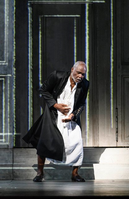 Willard W. White as The Commendatore in Kasper Holten's production of Mozart's Don Giovanni, The Royal Opera Season 2017/2018 © 2018 ROH. Photograph by Bill Cooper