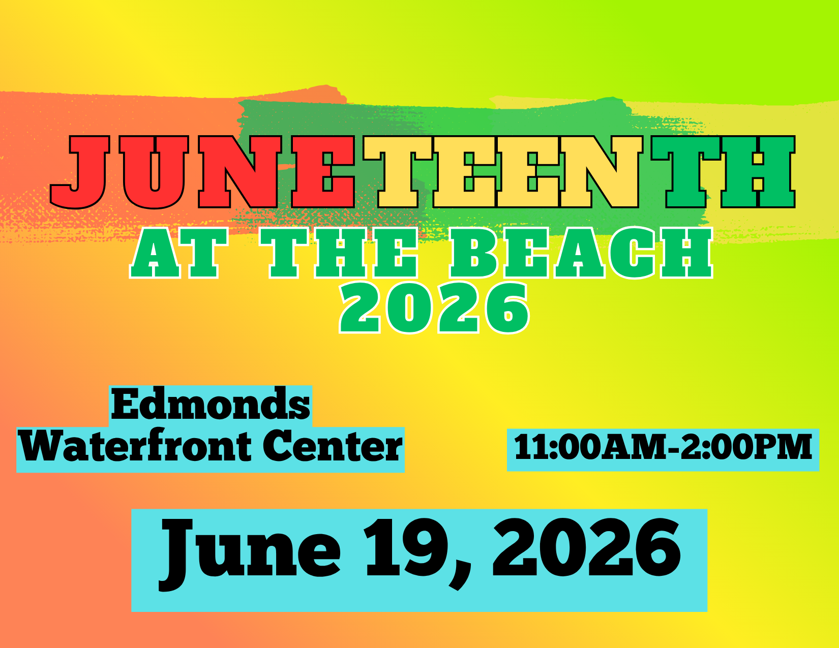 Juneteenth at the Beach 2026