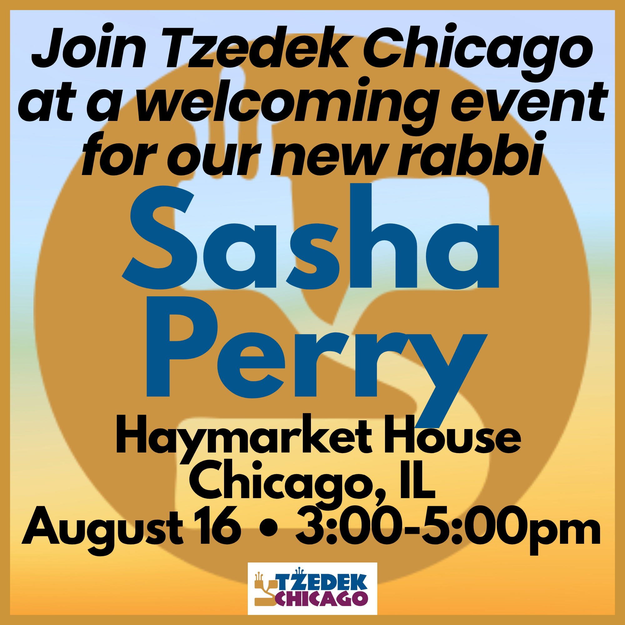 Welcome Sasha Perry: An Event at Haymarket House