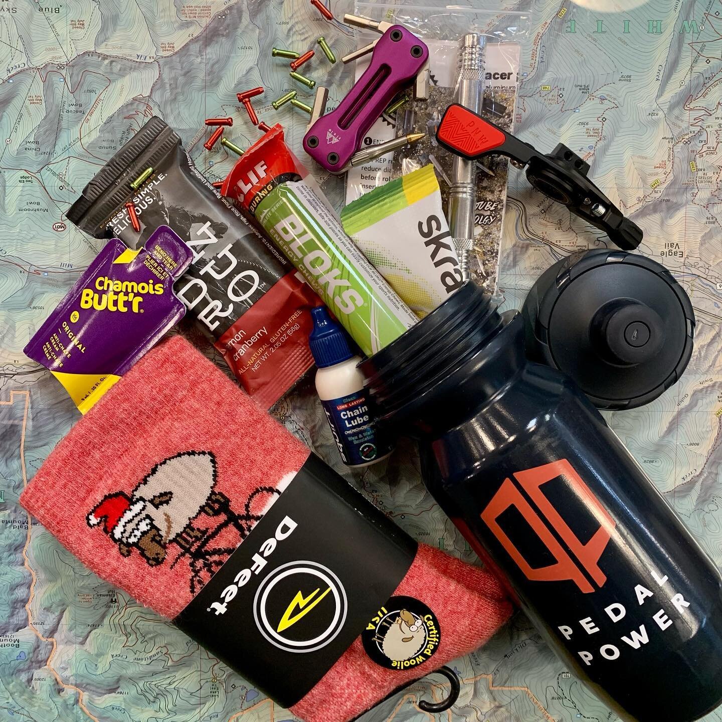 Last minute gifts and stocking stuffers?

Make it special by stuffing a water bottle with hand-picked goodies. We&rsquo;re always happy to help with recommendations of our favorite gear! We&rsquo;ll even play Santa&rsquo;s helper and give you 10% off