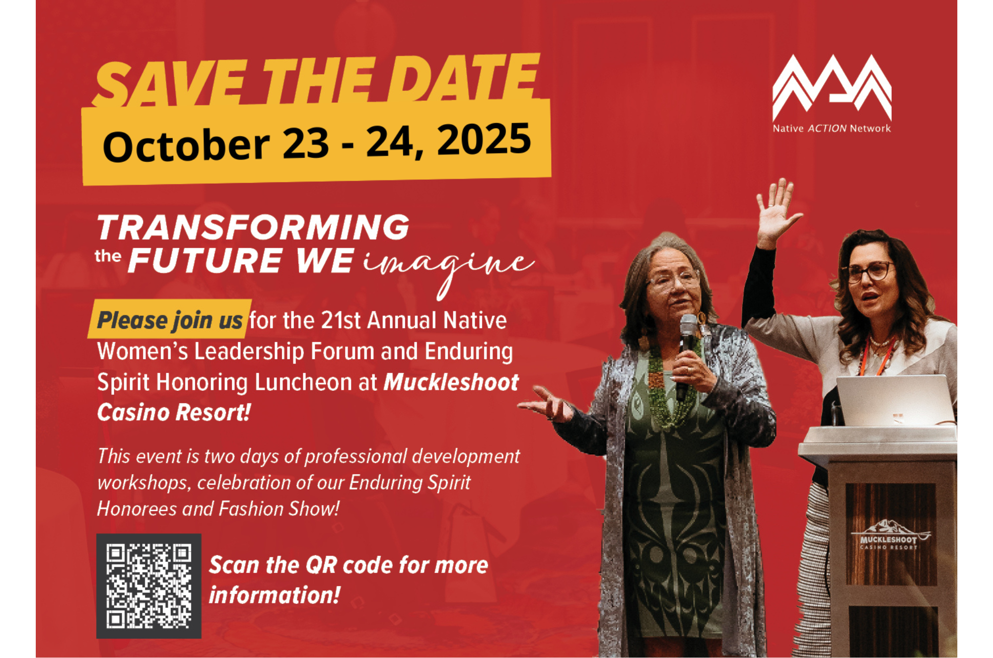 21st Annual Native Women's Leadership Forum & Enduring Spirit Honoring Luncheon