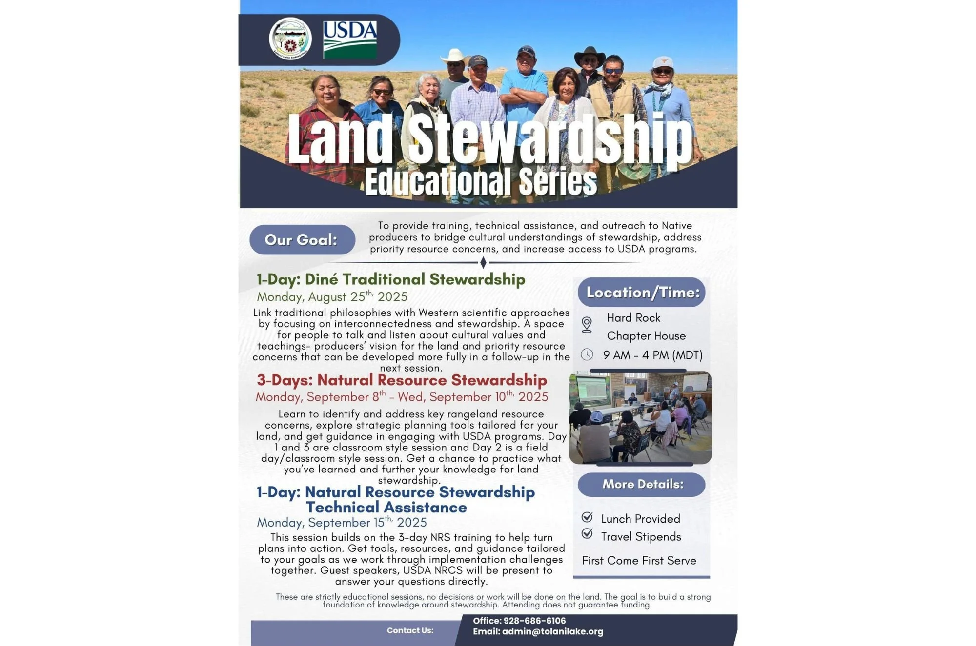 1-Day: Natural Resource Stewardship Technical Assistance