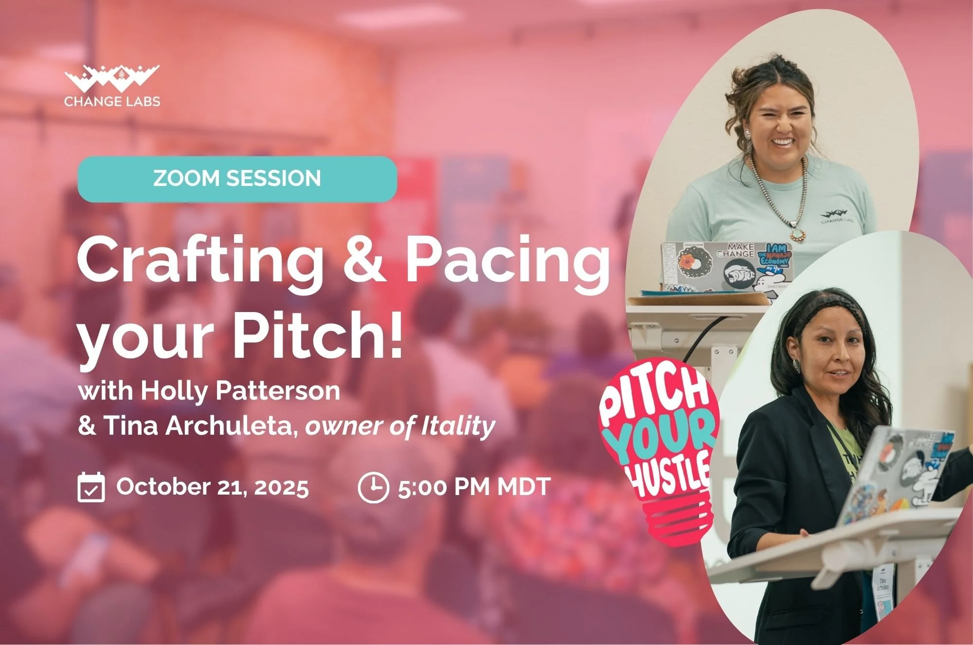 Crafting & Pacing Your Pitch! with Holly Patterson & Tina Archuleta
