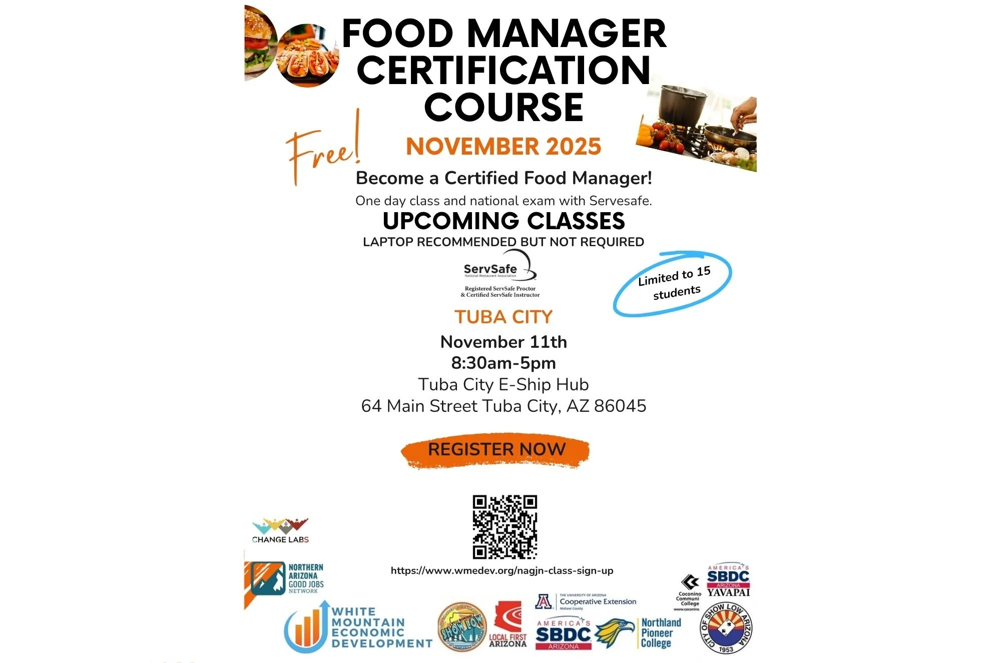 ServSafe® Food Manager Certification