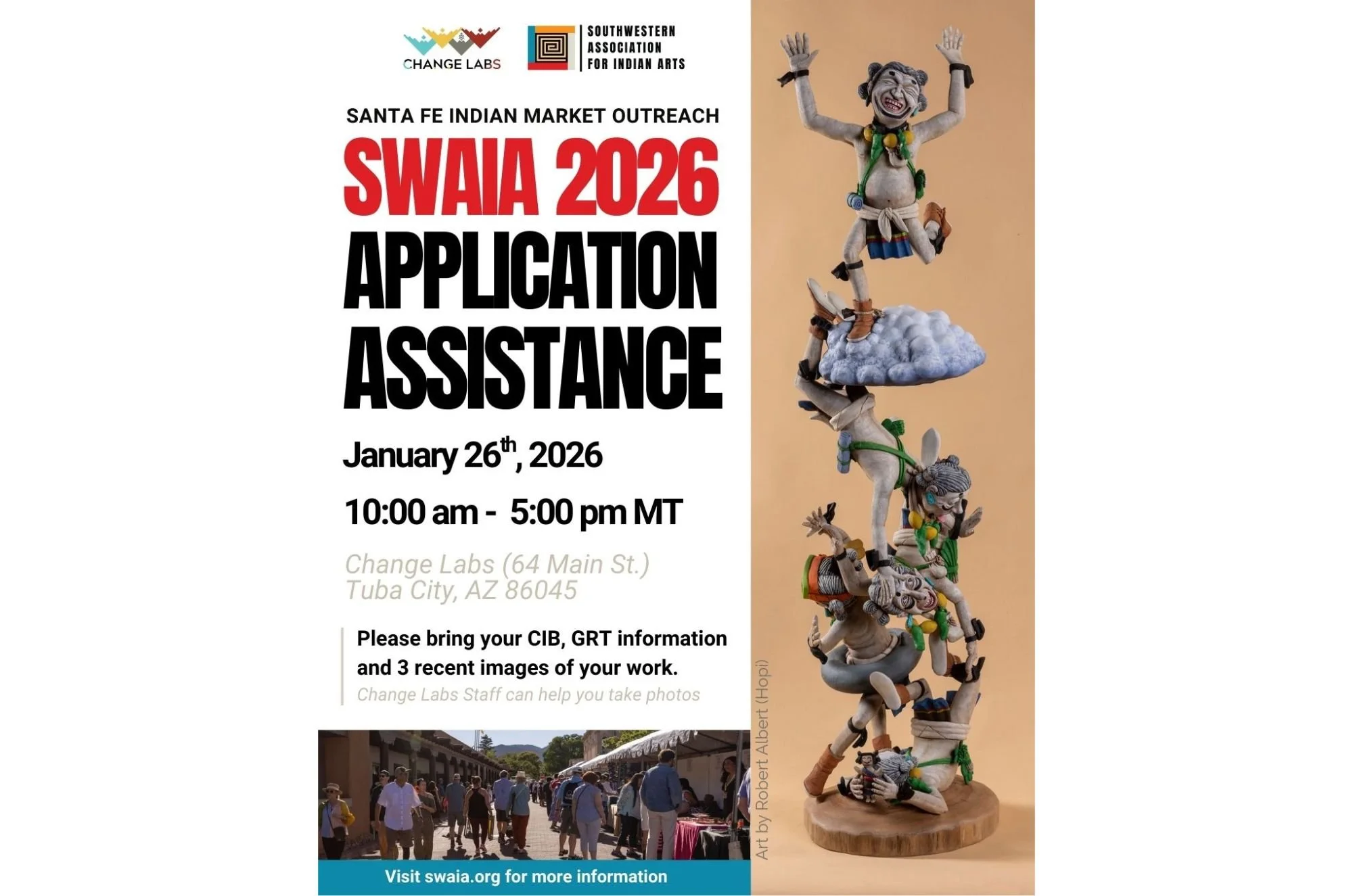 SWAIA 2026 Application Assistance – Tuba City