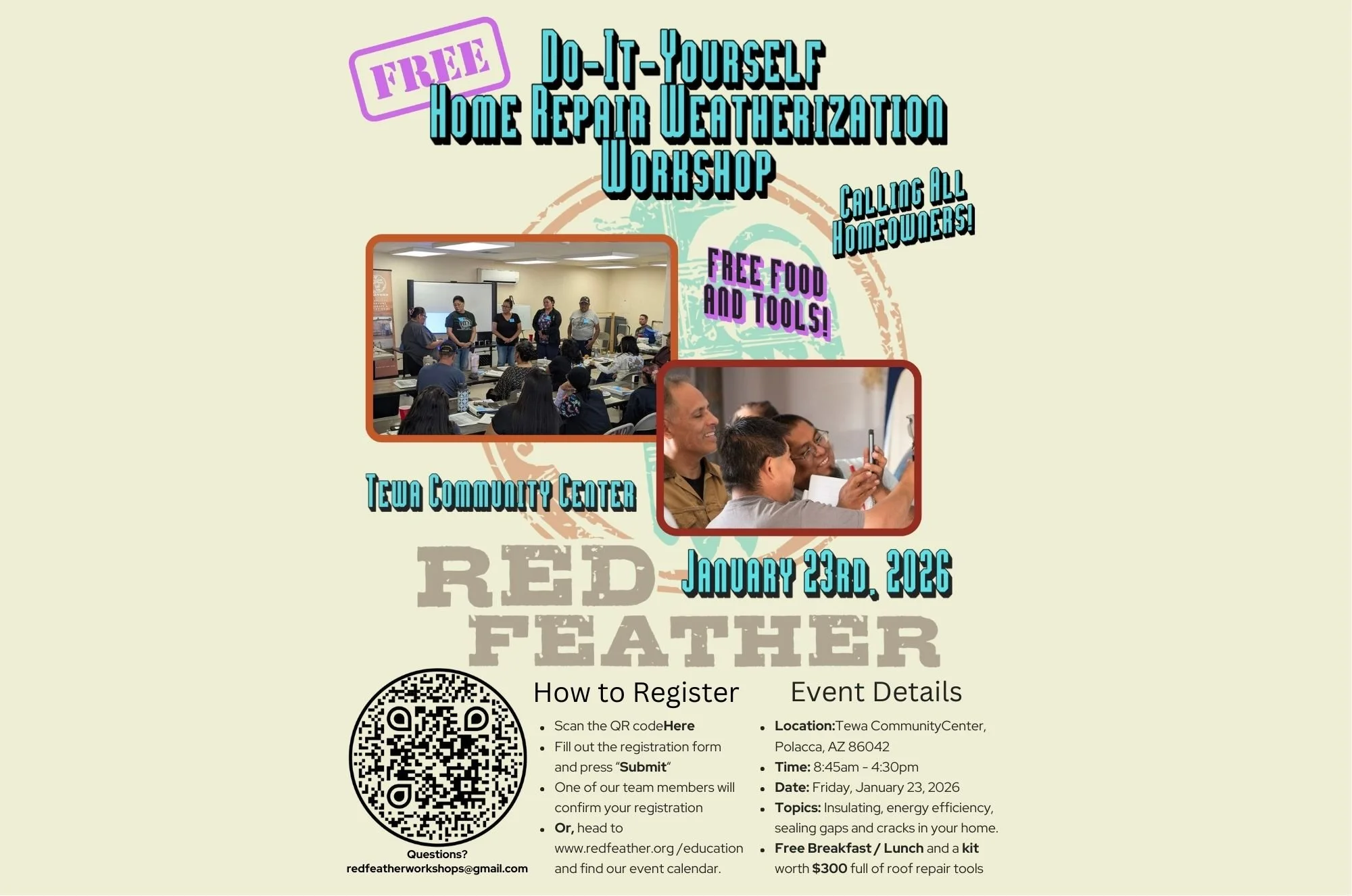 Tewa Village - DIY Weatherization Workshop