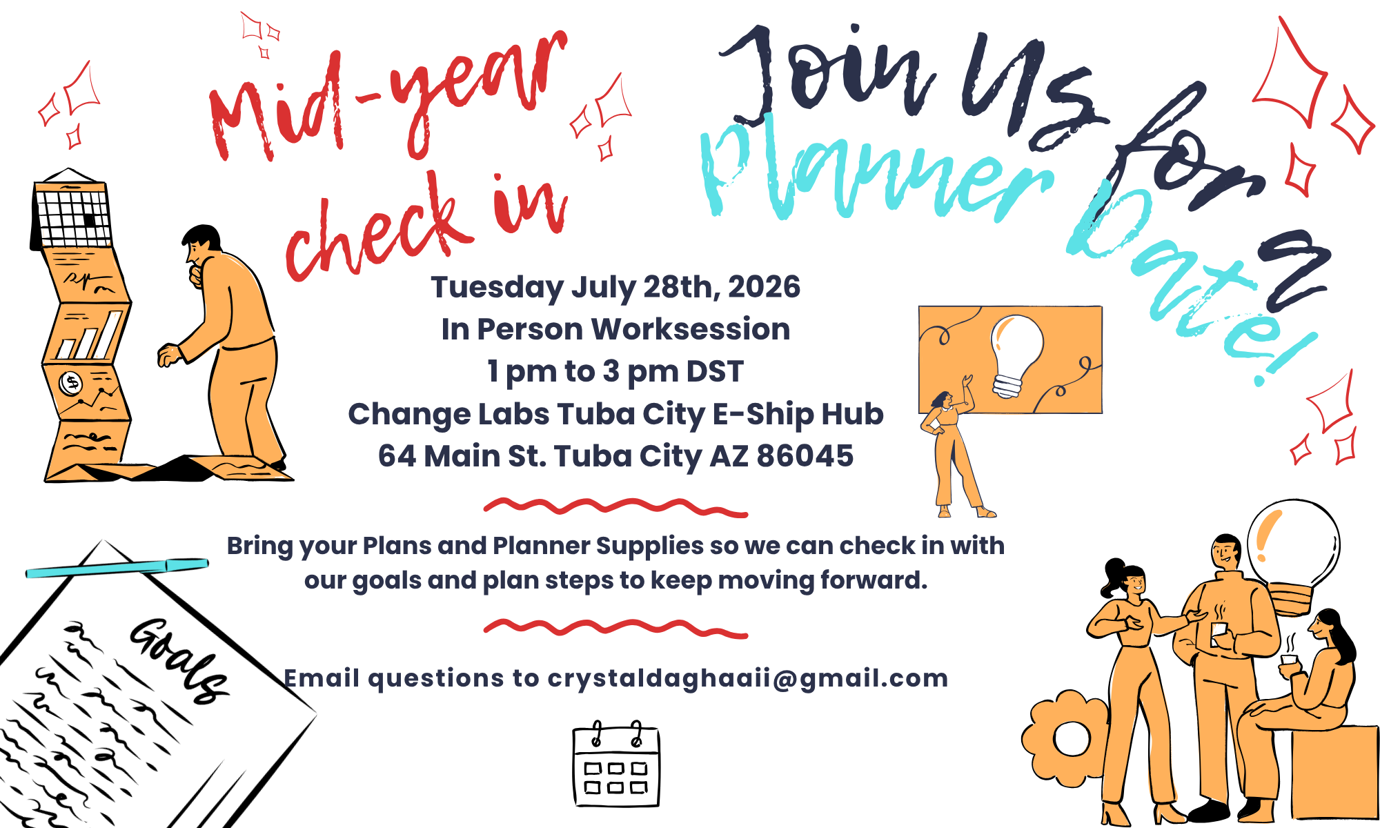 Planner Date: Mid-Year Check In