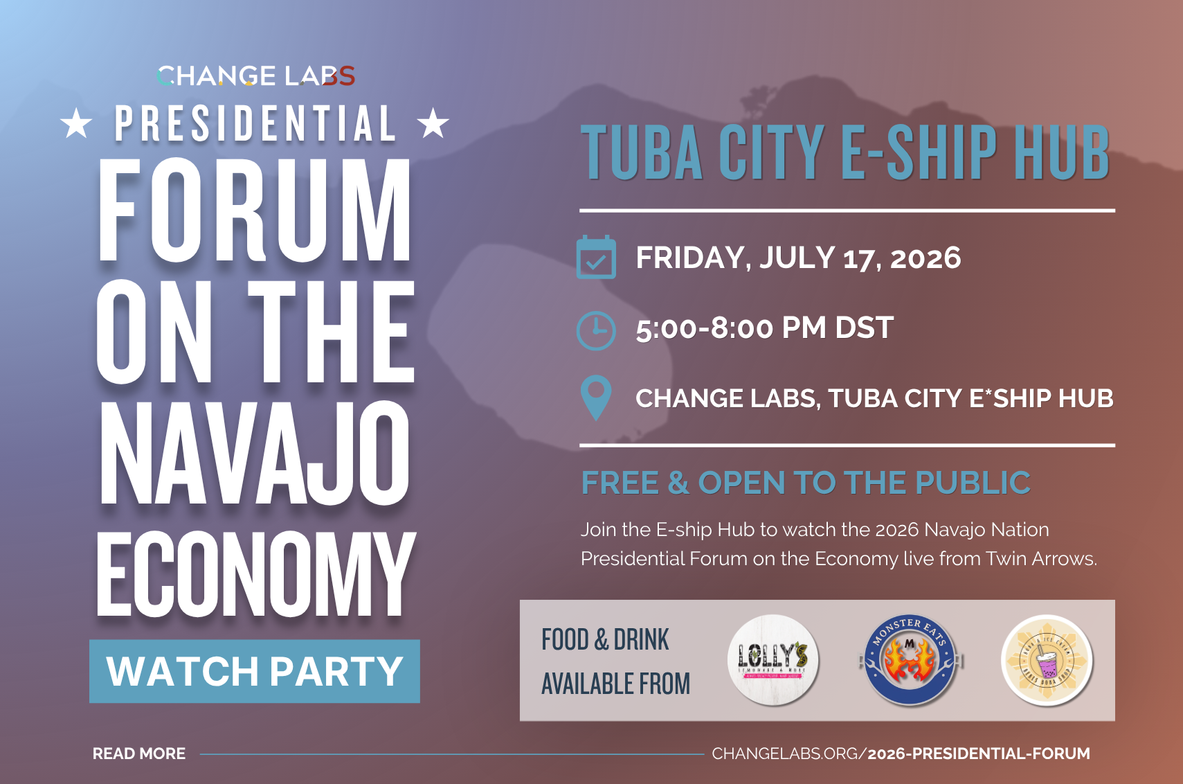 Tuba City E-ship Hub Watch Party