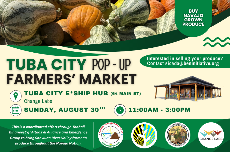 Pop-Up Farmers Market at the Tuba City E*ship Hub