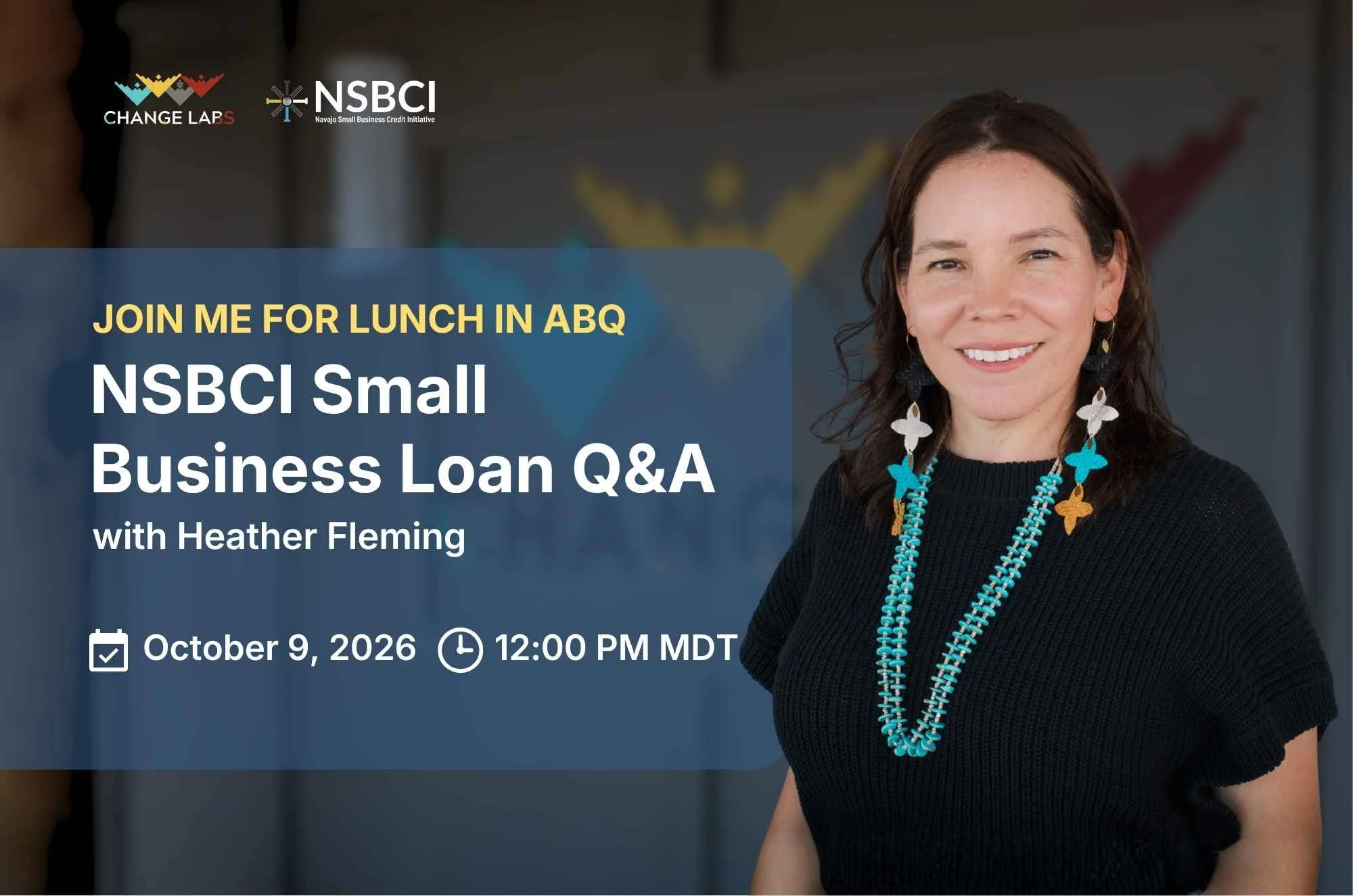 NSBCI Small Business Loan Lunch Q&amp;A in ABQ
