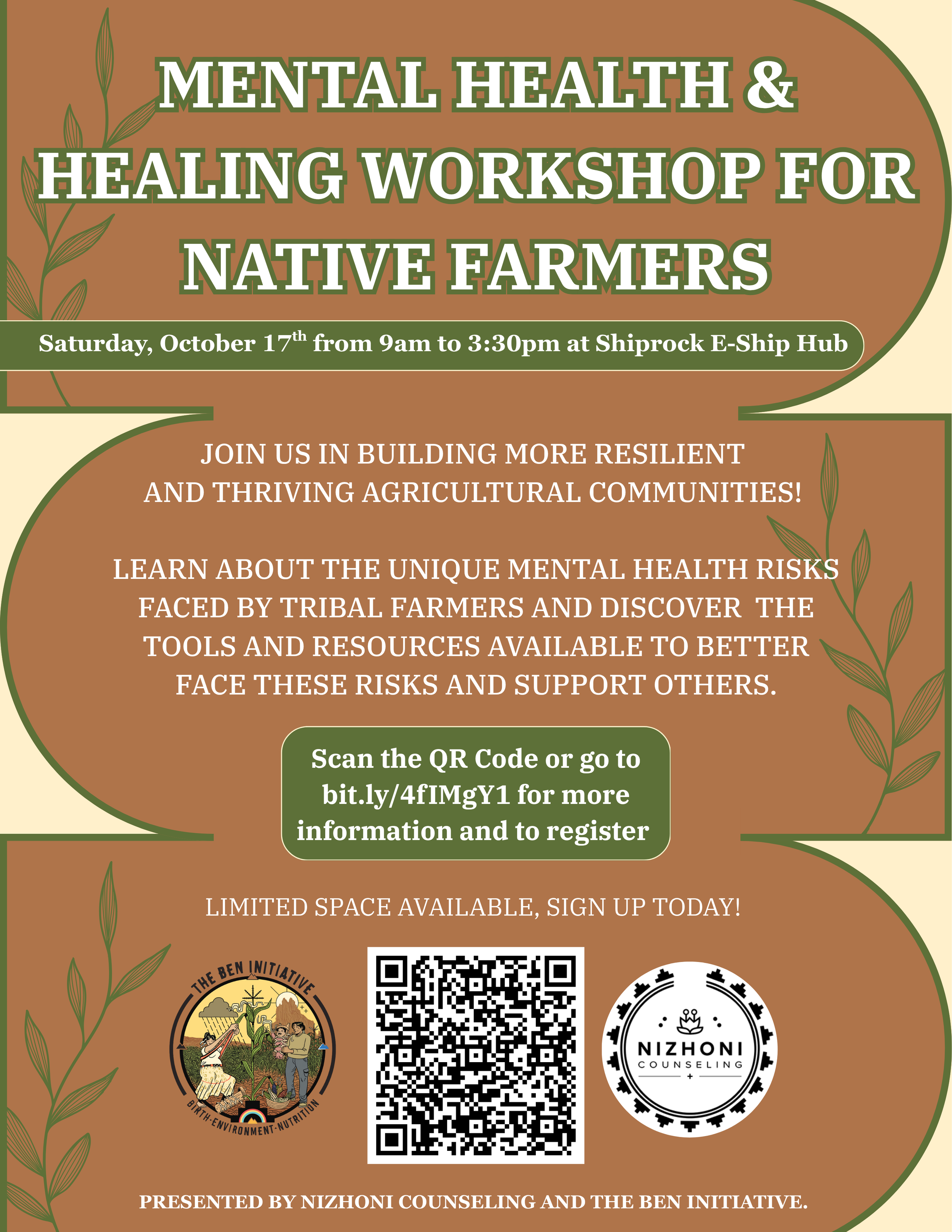 Mental Health &amp; Healing Workshop for Native Farmers