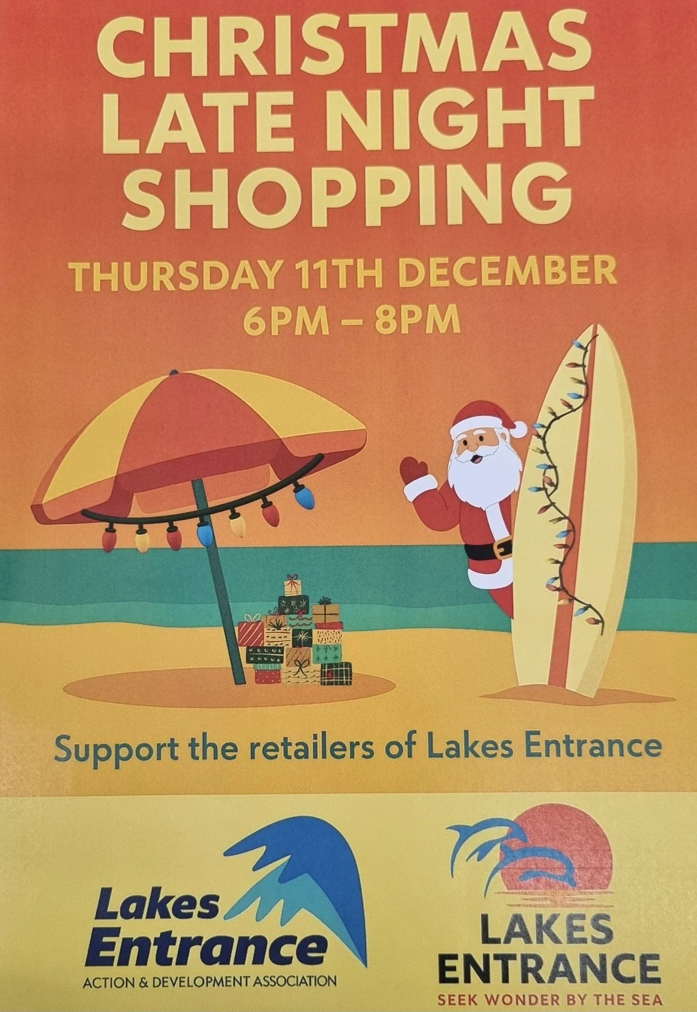Lakes Entrance Late Night Shopping