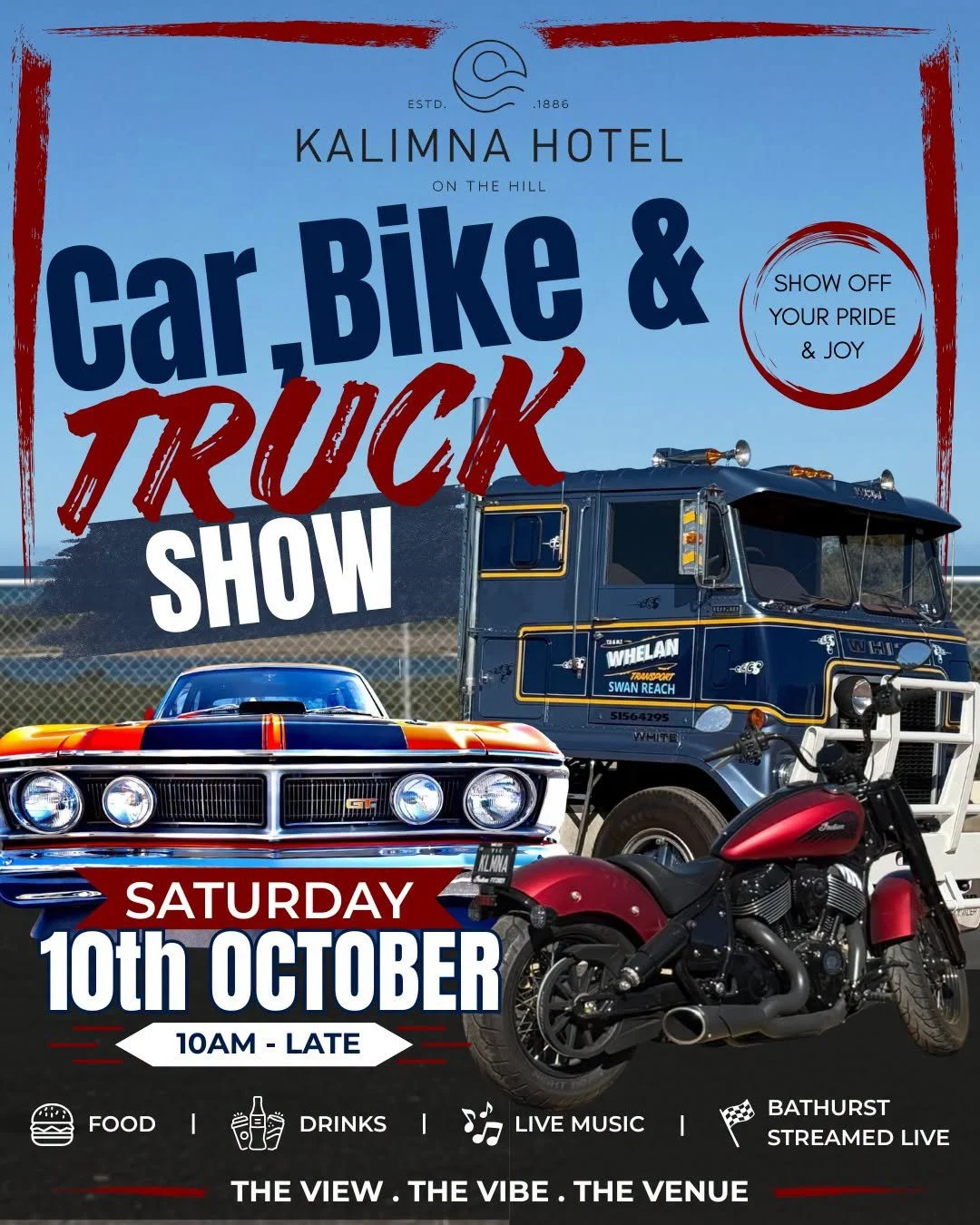 Car and Bike Show – Kalimna Hotel
