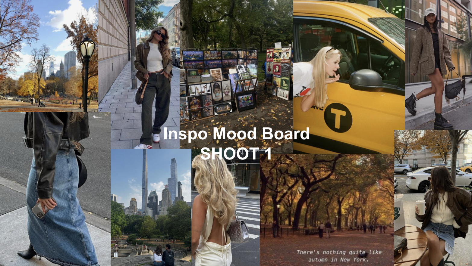 Street style photoshoot for a dancer in NYC. 