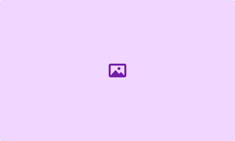 Empty purple background with a broken image icon in the center.