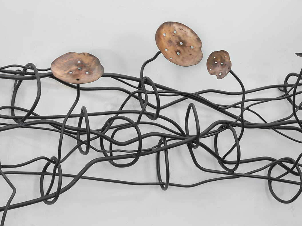 Copper Lotus, detail, 2026