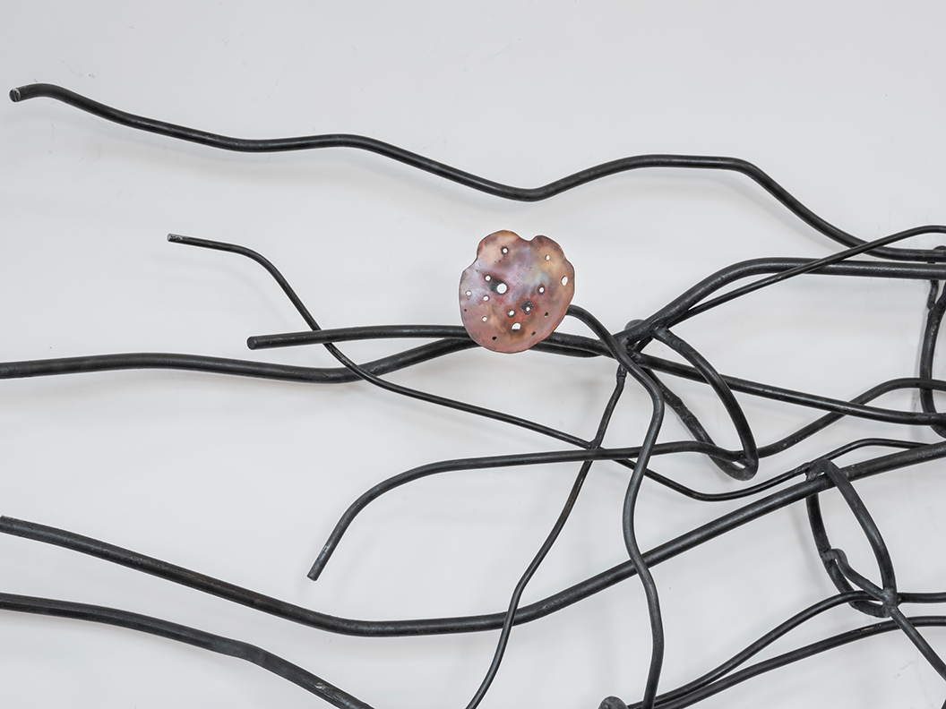 Copper Lotus, detail, 2026
