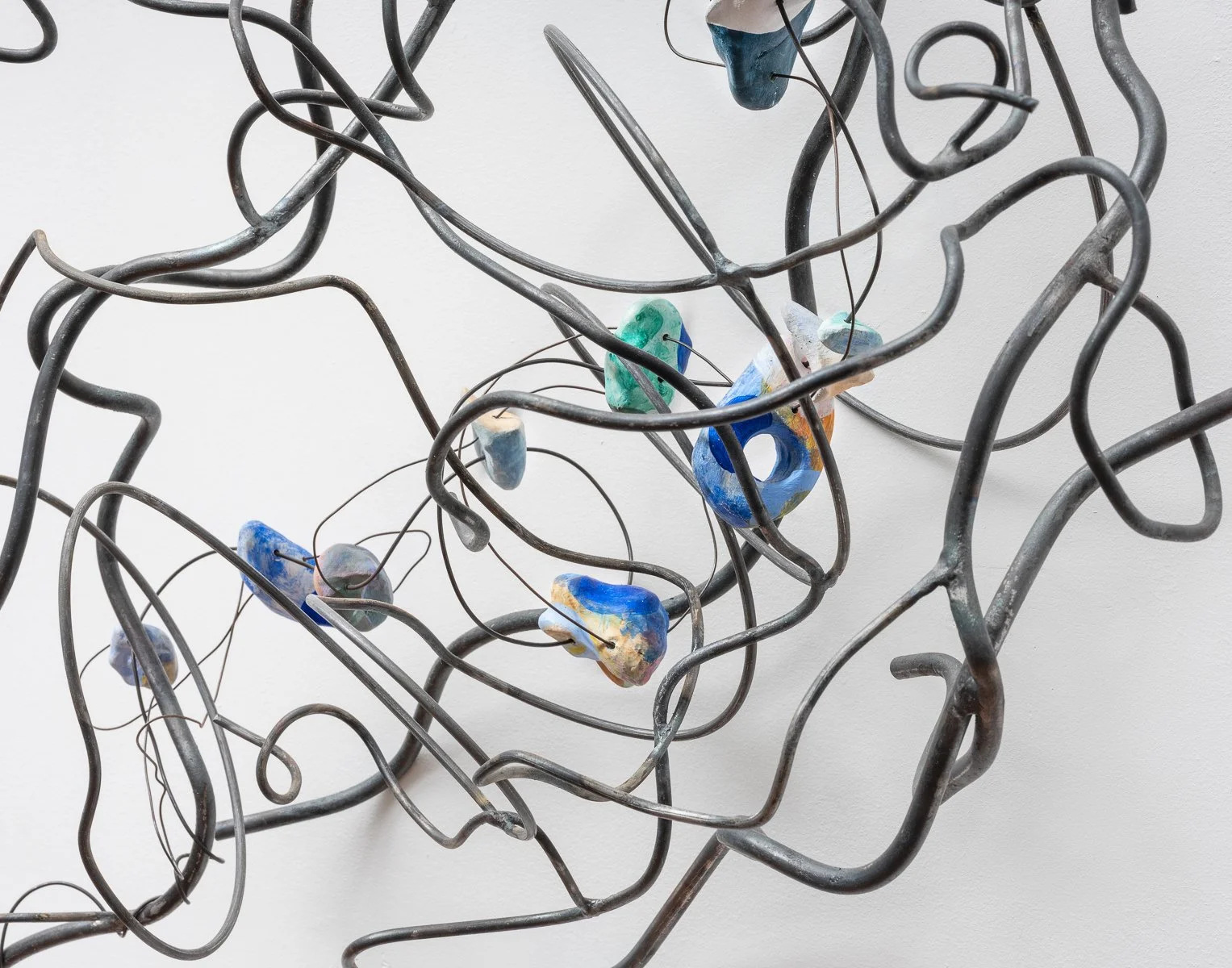 Currents , 21 x 28 x 10 in 2025, welded steel