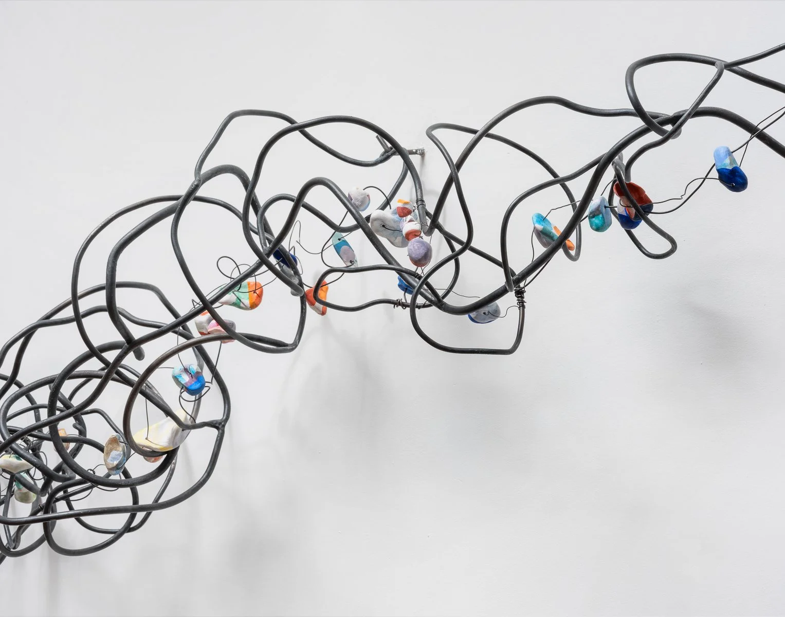 What Lies Beneath , 35 3/4 x 81 x 12 1/2 in 2025, welded steel