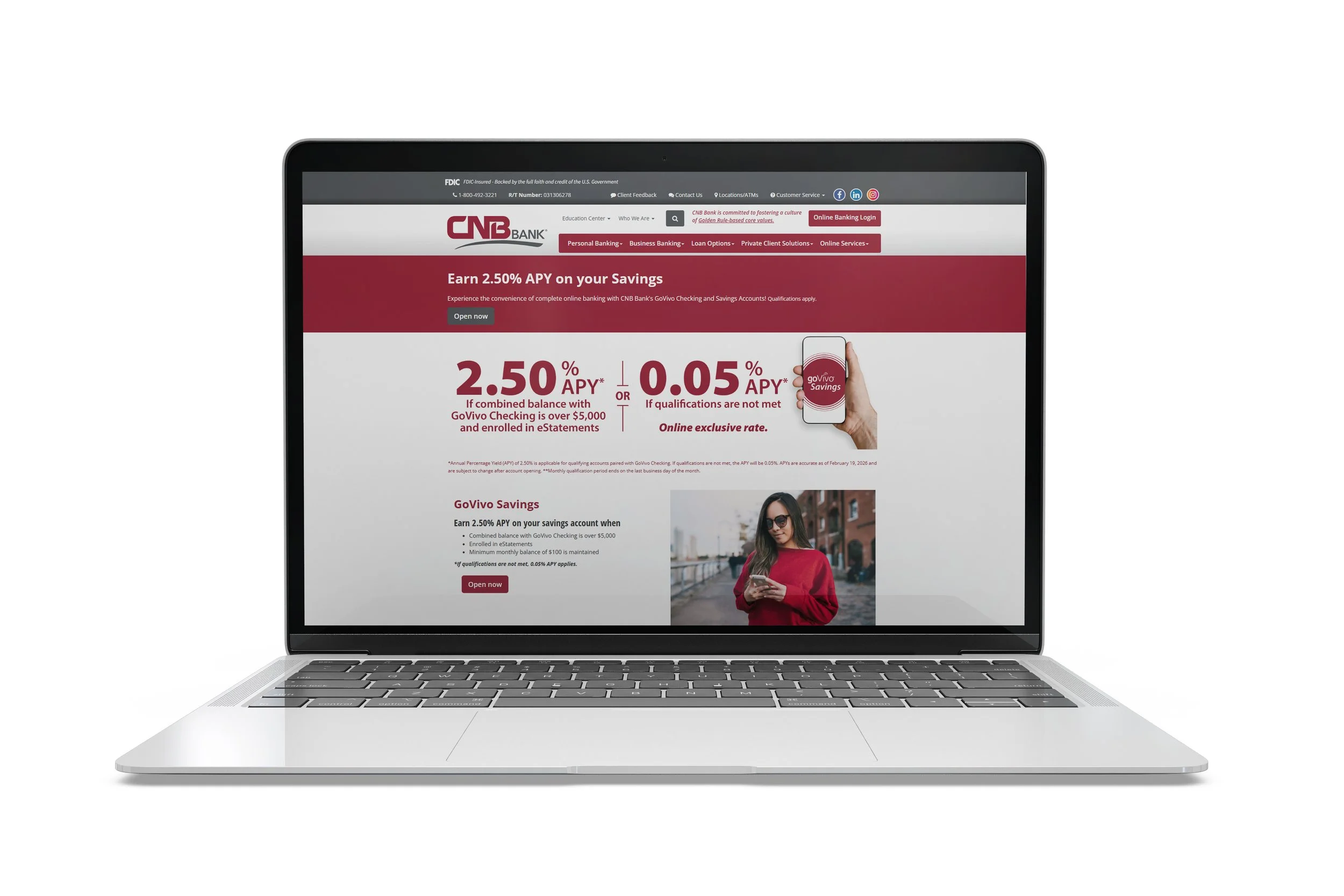 goVivo Landing Page
