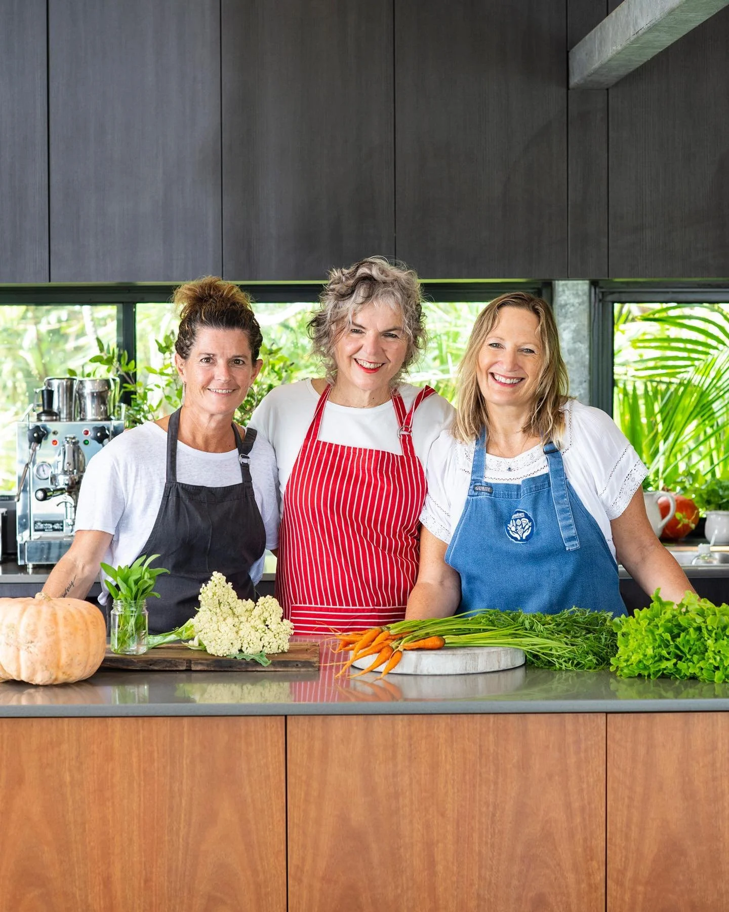 Happy International Womens day to some awesome women.
The fabulous wholefood chefs Sam Gowing, Sarah Swan and the beautiful Dr Velencia Soutter a leader in the field of paediatric allergies, who is so greatly missed. It was Velencia who inspired me t